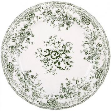 Набір 6 порцелянових тарілок "Vintage Rose" D27.5*2,5см G-HOME K195 фото